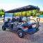 luxury electric golf cart 6 peopol，4+2 seat golf car