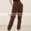 Wholesale High Quality Cotton Basic Terry Joggers Pants Women Casual Athletic Track Sweatpants Female Gym Sportswear