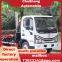 Hook arm garbage truck