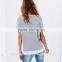 Women OEM service high quality blank t shirt 2016 hot sale women's clothing TS035