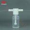 NJbinglab PFA Gas washing bottle same as Brand, 250ml, low background
