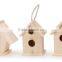 Christmas wooden bird house new design wooden bird house
