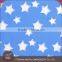 Better service cheap price blue star pattern water-soluble embroiderey lace for dress