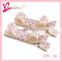 Wholesale customized multicolor ribbon bow hair clip for students