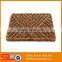 Coir and steel door mat for hotel, home, office