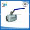 made in china casting stainless steel female threaded 2pc ball valve