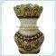 Decorative resin burner