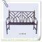LC-77471 Hot sell outdoor street garden furniture metal iron public bench