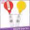 Carabiner plastic badge reel with fix functions with assorted color