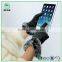 Ladies rabbit fur Leather Gloves sex women dress winter custom leather glove