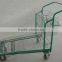 Folding Wire Steel supermarket trolley Cargo Cart warehouse trolley