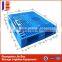 Blue HDPE Custom Heavy Duty Plastic Pallets High Capacity For Supermarket