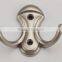 Metal Hook Furniture Hook Zinc Alloy Hook Double Hang Hook