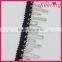 Fashion 3cm width black trim with chain fringes