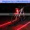 Newest Design 8LED Tail Light Bike LED Laser Tail Light