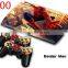 for PS3 slim 4000 protective skin stickers + 2Pcs controller skin for SONY PS3 4000 console decal