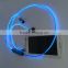 Sports Glowing flash led light earphone for mp3 China factory price high quality el light earphone