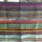 Indian Handmade Rug Vintage Carpet Hand Woven Old Fabric Decorative Floor Mats Indian Throw