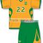 2016 new design breathable fabric custom kids soccer kits