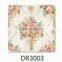 cheap embossed non woven wallpaper, apricot yellow retro bouquet wall covering for background , moisture-proof walldecor pattern