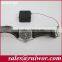 Square fixing secure retractor with stainlee steel cable and adjust lasso end connector