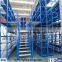 Warehouse mezzanine floor platform rack