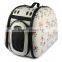 Wholesale 4 Colors High End Fabric Portable Side Open Dog Carry Bags