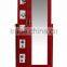 floor stand dressing mirror with photos and jewelry storage wholesale