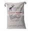 Personalized Canvas Tote Santa bags