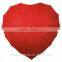 16K shenzhen high quality advertising custom heart shape rain umbrella