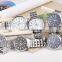 2015 Top Brand Luxury Fashion Metal Strip Three Six-pin Male Table Men Wriatwatch Stainless Steel Quartz Watch Explosion Models