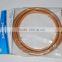 1/2" 3/4"siphon oil hose with copper fittings