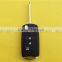 3 button flip folding car key remote fob case for Toyota Camry Rav4 Corolla Prado