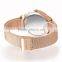 Japan Pc32 movement rose gold hands face gift rose field watch analog quartz