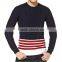 Men sweater jacquard knitted pullover sweater new design for boys