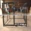 Dog cage with decorative