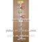 latest design multi tiers metal floor revolving rack