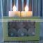 plastic colorful piller LED tealight candles