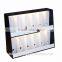 2 tiers elegant acrylic perfume display rack,acrylic perfume organizer,acrylic cosmetic display stand