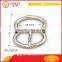 China supplier nickel 8 shaped shoes pin belt buckle