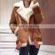 women's best choice discount price good quality merino sheepskin coat