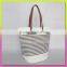 Simple and easy women's beach bag with polyester handbag
