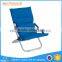 Promotional Metal Folding beach Chair, Fabric Deck Chair