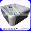 Balboa control system rectangular acrylic whirlpool massage spa outdoor hot tub