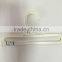 white plastic towel hangers
