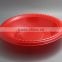 Home Party Plastic Candy Plate, Colorful Snack Plates, Popular Design 10' Plastic Plates