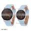 1PC Mens Quartz Dial Clock Leather Wrist Watch Round Case