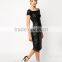 European fashion black off sholder sparkle dress sequin evening dress                        
                                                Quality Choice