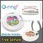 O-ring+ cheap Reusable Sticky plastic Finger ring holder For cell Phone