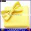 Custom 100%polyester mens bowtie with dot for men wedding dress
